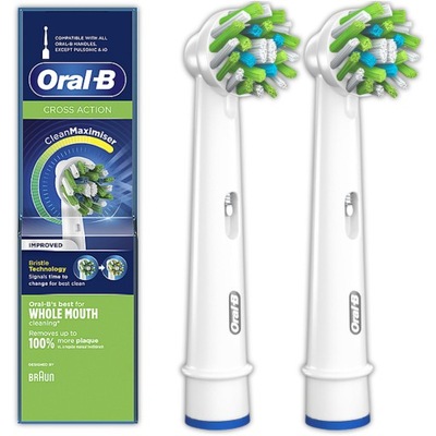 Nástavce Braun Oral-B Cross Action Clean Maxi 2ks do kefky