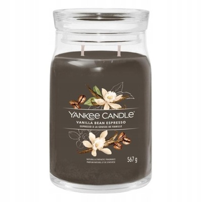 Yankee Candle Signature Świeca Duża Vanilla Bean E