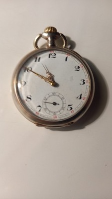 Zegarek kieszonkowyCYLINDRE srebrny
