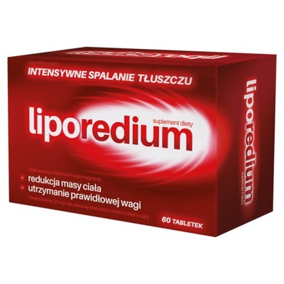 LIPOREDIUM na odchudzanie 60 tabletek