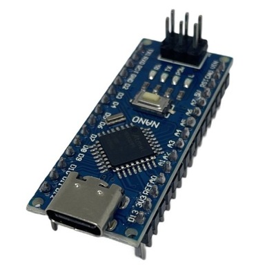 NANO 3.0 ATMEGA328 CH340 Kompatybilny z Arduino USB-C Zlutowany