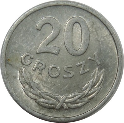 20 GROSZY 1961 - POLSKA - STAN (2-) - K437