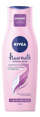 Nivea Hair Milk Szampon do włosów matowych 400ml