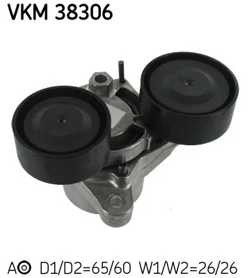 VKM38306 TENSOR CORREA WIELOROWK. BMW E90/F20  