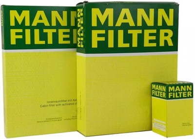 Mann набір фільтрів mazda 3 bl 2.2 mzr-cd фото №1