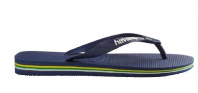 HAVAIANAS MĘSKIE KLAPKI GRANATOWE LOGO 45-46 1Ż7J