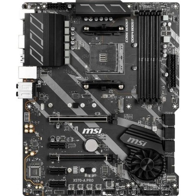Motherboard MSI X570-A PRO AMD Socket AM4 DDR4 ATX