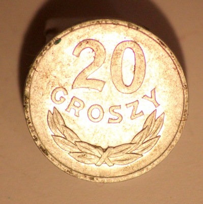Moneta 20 gr z 1979 r.