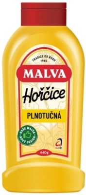 Musztarda pełnotłusta Malva 440g
