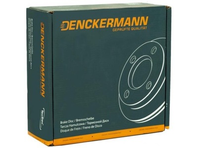 Denckermann 2 x диск гальмівна b130271 фото №1