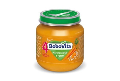 BoboVita Zupka marchewkowa z ryżem - 125g