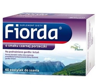 Fiorda porzeczka tabletki do ssania 60szt.