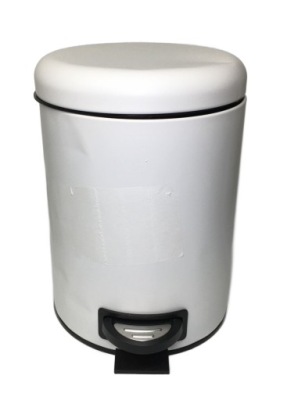 Kosz Na Śmieci 5 L Biały