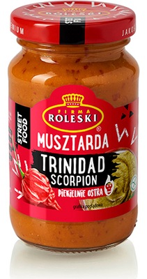 Musztarda Roleski 210g Trinidad Scorpion OSTRA