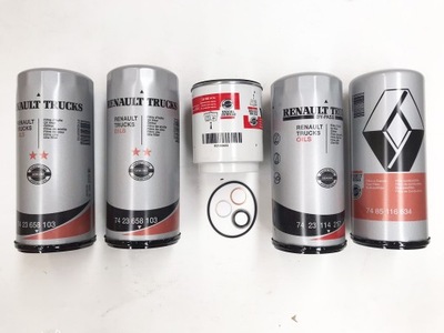 Kpl.filtrow rvi premium, magnum, kerax, dxi sep niski renaulttrucks 5001875125 фото №1