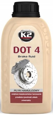 K2 DOT 4 - PŁYN HAMULCOWY - 250 ml