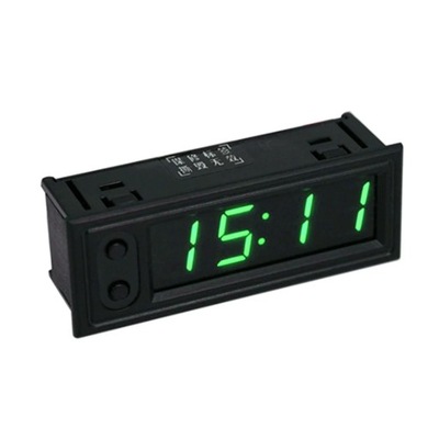 Sale 3 In 1 5-50V DIY Car Digital Clock with Temperature Battery Vol~75945