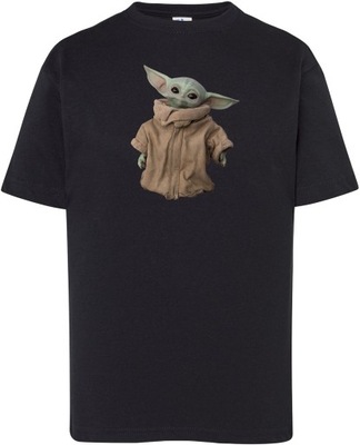 KOSZULKA T-SHIRT GROGU STAR WARS BABY YODA 158