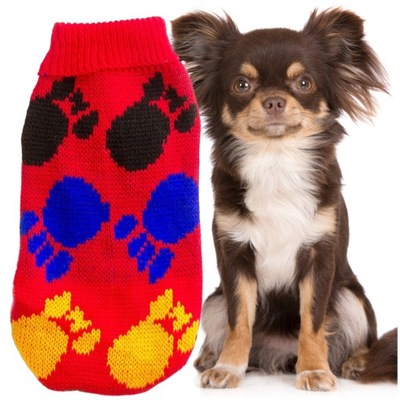 Sweterek ubranko dla psa na zimę 22cm (8)