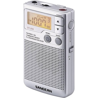 Radio kieszonkowe Sangean DT-250, FM/AM