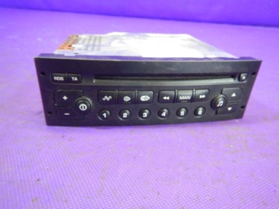 PEUGEOT 307 01-05 RADIO CD PLOKŠTĖS 96545978XT01 