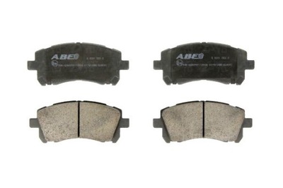 Abe c17011abe набор тормозных колодок тормозных, тормоза дисковые фото №1