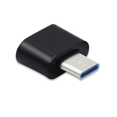 Adapter USB-C OTG (USB-C - USB-A) czarny