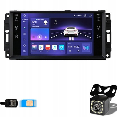 RADIO GPS BT JEEP 300C CHEROKEE ANDROID 4/64G SIM  