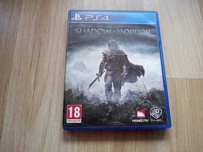 Middle Earth Shadow of Mordor Śródziemie Cień Mordoru PS4