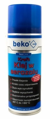 TecLine Kraft BEKO Klej w aerozolu 400ML