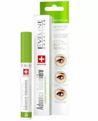 Eveline Advance Volumiere skoncentrowane serum do rzęs 3w1 10 ml