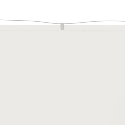 vidaXL Markiza pionowa, biała, 180x600 cm, tkanina Oxford