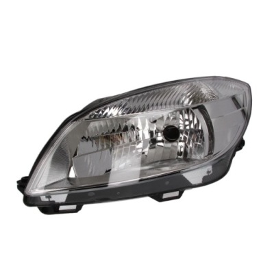 Лампа skoda fabia ii roomster 10-15 фара лівий фото №1