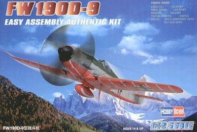 Hobby Boss 80228 Focke Wulf Fw 190D-9 1:72 24H
