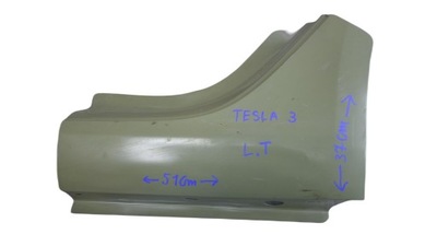 Tesla model 3 поріг блок двигуна лівий задня фото №1