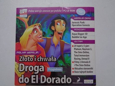 Złoto i chwała. Droga do El Dorado PC