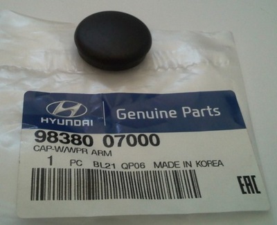 HYUNDAI I20 AKLIDANGTIS RĖMO VALYTUVAI PRIEK. 98380-07000 