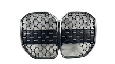 Bmw 4 g22 решётка радиатора решётка радиатора решётки радиатора pod радар i pdc хром фото №1