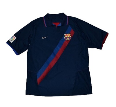 Nike FC Barcelona 2002-2003 Koszulka Piłkarska Polo XL
