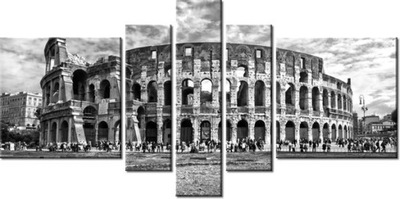 80cm 160cm obraz 5 elem Koloseum druk ścienny