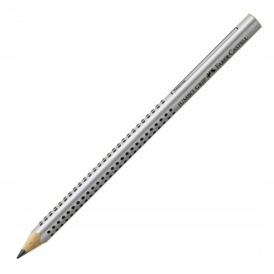 Ołówek FABER-CASTELL JUMBO GRIP B szary