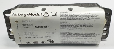 Подушка подушка безопасности пассажира vw golf v 1k0880204h фото №1