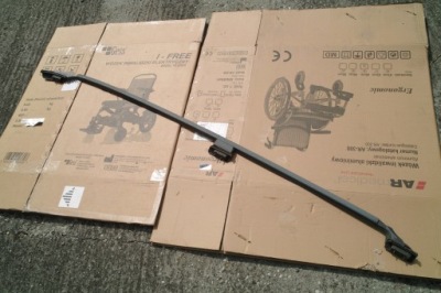 Volvo v70 ii рейлінг даховий правий 8662610 оригінал фото №1