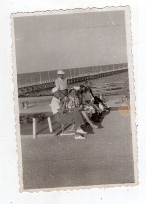 Gdynia Orłowo - Plaża Molo i Letnicy - FOTO ok1935