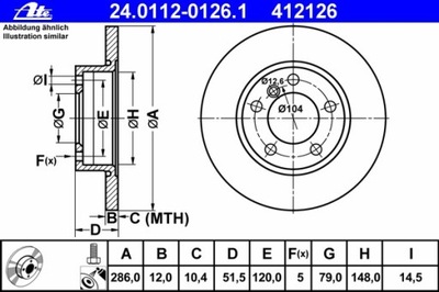 ДИСК ТОРМОЗНОЙ ПЕРЕД BMW 3 E36 90-99