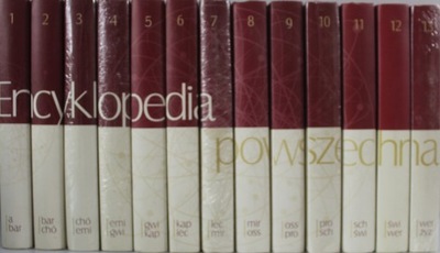 Encyklopedia powszechna Tom 1 do 13