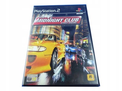 MIDNIGHT CLUB STREET RACING płyta bdb premiera PS2