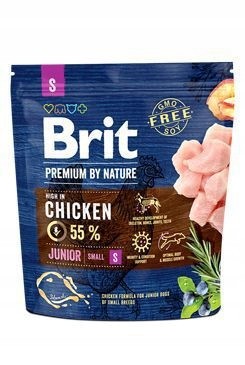 BRIT Premium by Nature Junior S Karma dla psa 1kg
