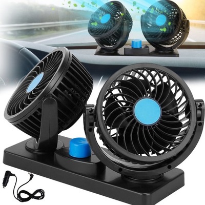 VENTILADOR CON DOBLE GLOWICA, VENTILADOR PARA AUTO  