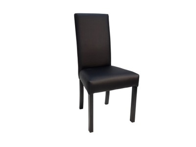 Krzesło tapicerowane CZARNE wybór tkaniny
